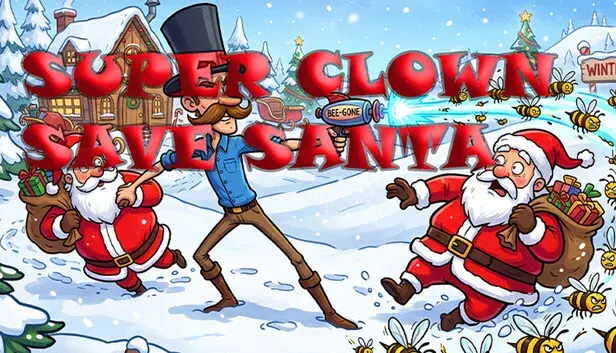 Super Clown Save Santa
