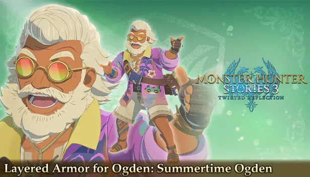 Monster Hunter Stories 3: Twisted Reflection - Layered Armor for Ogden: Summertime Ogden