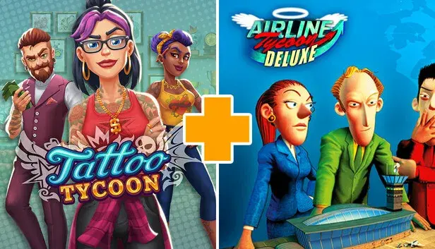 Tattoo Tycoon + Airline Tycoon Deluxe