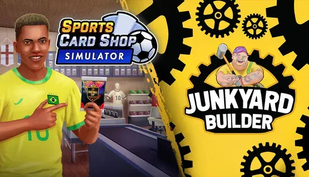 Sports Card Shop Simulator x Junkyard Builder