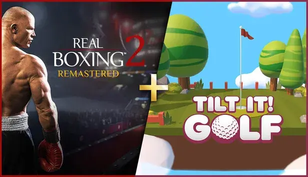 Tilt It! Golf + Real Boxing 2 Remastered Edition