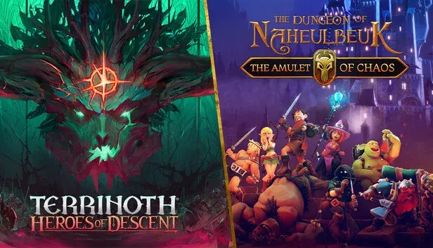 Terrinoth: Heroes of Descent X The Dungeon Of Naheulbeuk : The Amulet Of Chaos