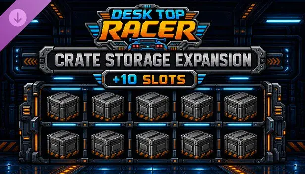 Desk Top Racer — Crate Storage Expansion