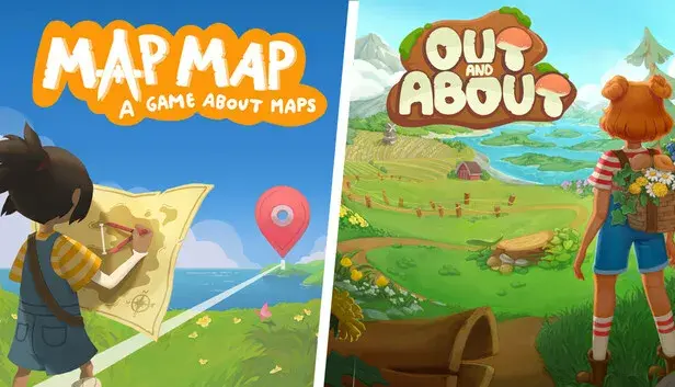 Out and About + Map Map