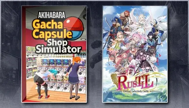 Gacha Capsule Shop Simulator - Akihabara & Rustil: Eternal Labyrinth Castle
