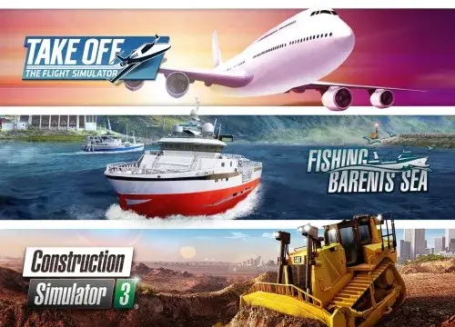 Simulation Gold Bundle: Flight Fishing Construction - Switch