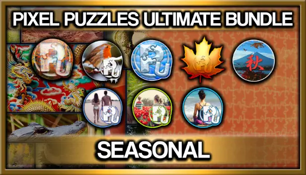 Pixel Puzzles Ultimate Jigsaw Bundle: Seasonal