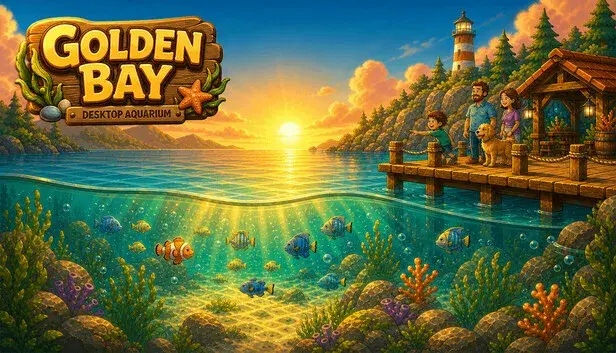 Golden Bay: Desktop Aquarium