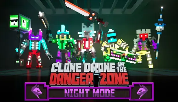 Clone Drone in the Danger Zone - Night Mode Pack