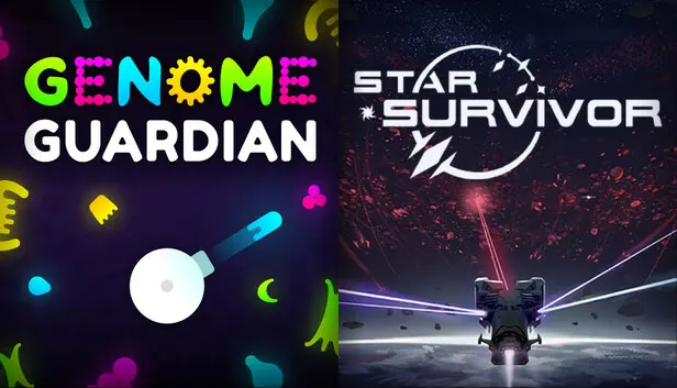 Sci-fi Survival Roguelites: 𧬠Genome Guardian Γ Star Survivor π