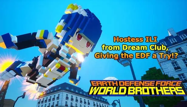 EARTH DEFENSE FORCE: WORLD BROTHERS - Hostess ILI from Dream Club, Giving the EDF a Try!?