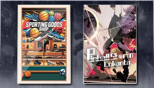 Sporting Goods Shop & Pinball Storm: Lokanta