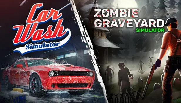 Car Wash Simulator x Zombie Graveyard Simulator