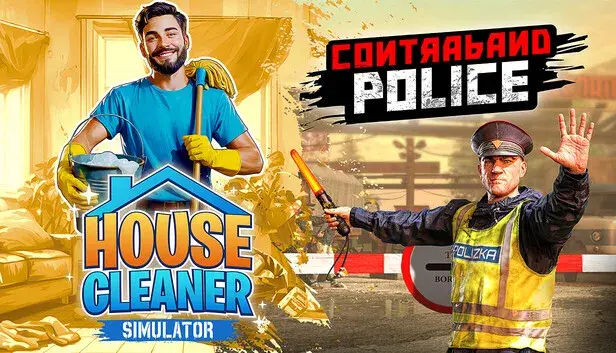 Clean the Border Crossing - Contraband Police & House Cleaner Simulator