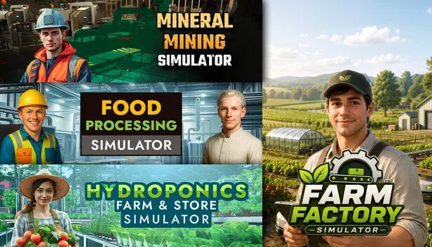 Farm Factory x Mineral Mining x Food Processing x Hydroponics