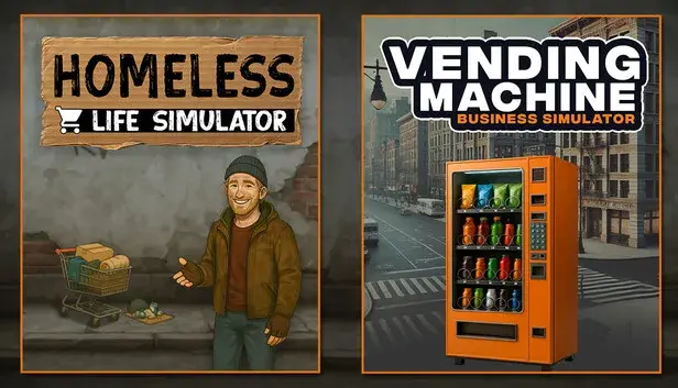 Homeless Life & Vending Machine