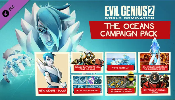 Evil Genius 2: Oceans Campaign Pack