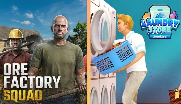 Ore Factory x Laundry Store Simulator