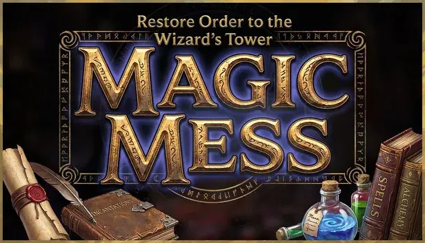 Magic Mess: Restore Order to the Wizard's Tower!