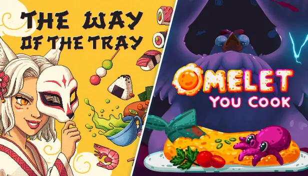 Omelet You Cook + The Way of the Tray: Japanese Restaurant Simulator 🍙