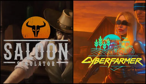 Cyber Farmer in Saloon