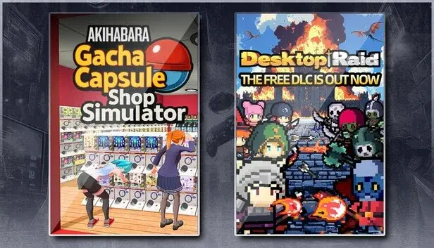 Gacha Capsule Shop Simulator - Akihabara & Desktop Raid