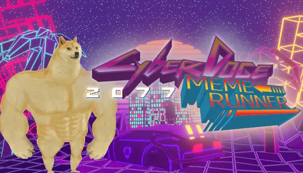Cyber-doge 2077: Meme runner