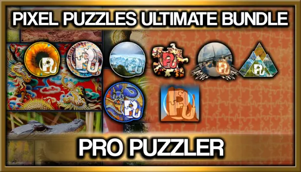 Pixel Puzzles Ultimate Jigsaw Bundle: Pro Puzzler