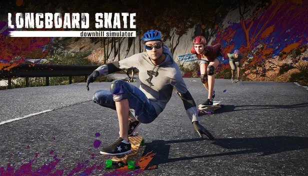 Longboard Skate Downhill Simulator
