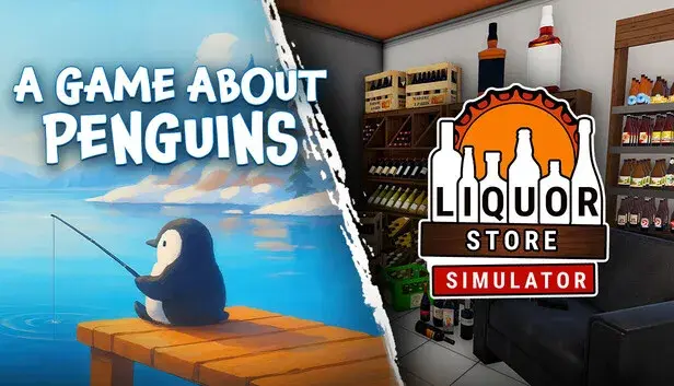 Penguins x Liquor Store Simulator