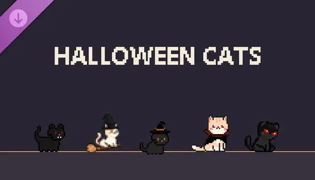 Taskbar Cat Club - Halloween Cats Pack