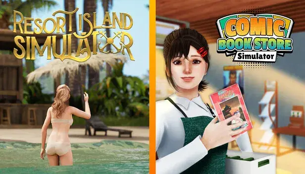 Resort Island x Comic Book Store Simulator