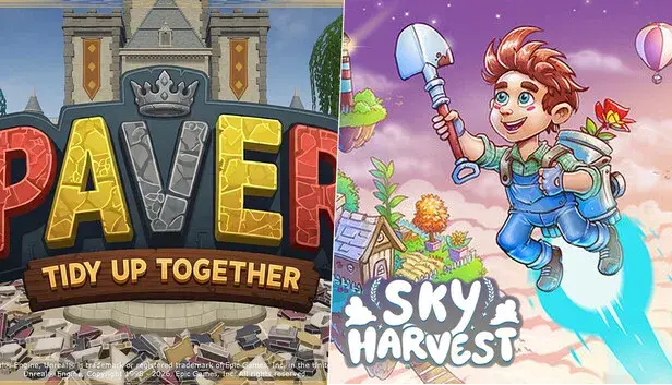 Paver Tidy Up Together - Sky Harvest