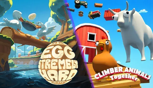 An Eggstremely Hard Game x Climber Animals Together
