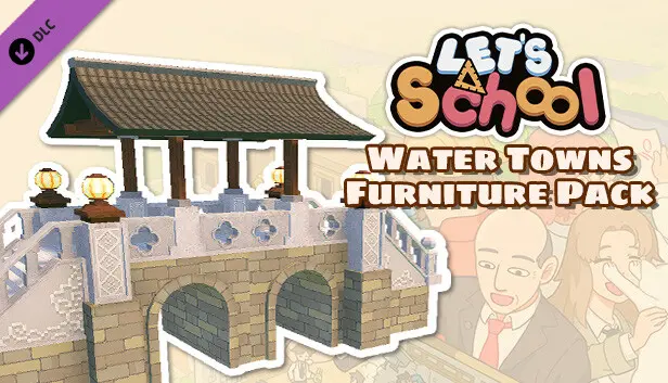 Let's School - Water Towns Furniture Pack