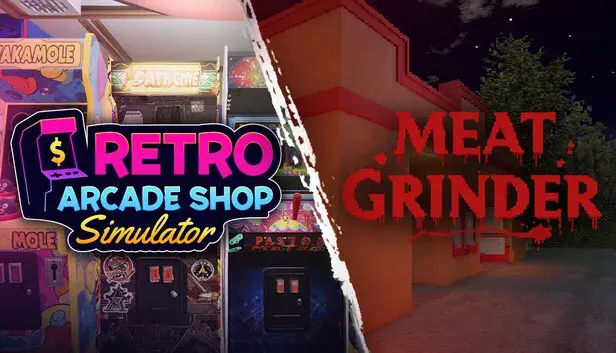 Retro Arcade Shop Simulator x Meat Grinder