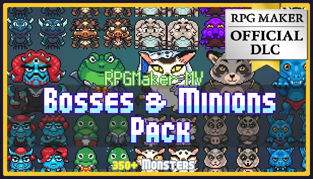 RPG Maker MV - BOSSES and MINIONS PACK