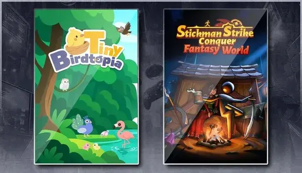 Tiny Birdtopia & Stickman Strikes: Conquer Fantasy World