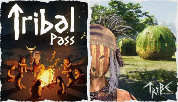 Tribal Pass and Tribe: Primitive Builder