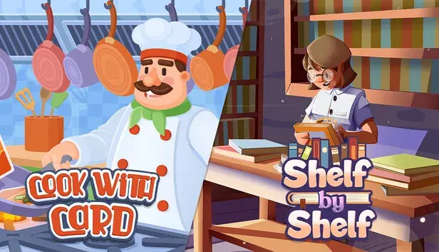 Cook with Card & Shelf by Shelf