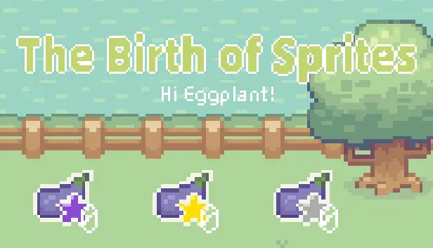 Hi Eggplant:The Birth of Sprites