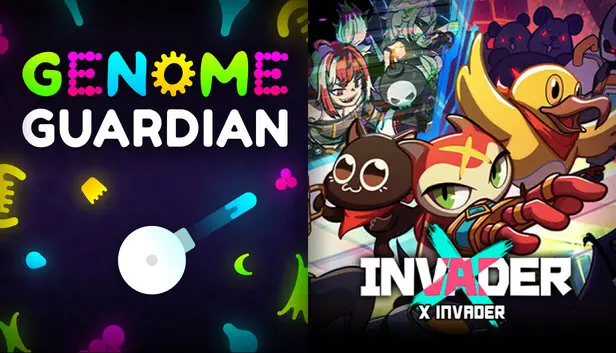 Roguelike Shooters: Genome Guardian ➕ X Invader