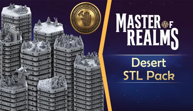 Master Of Realms - Desert STL Pack