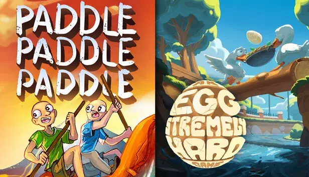 Paddle Paddle Paddle + An Eggstremely Hard Game
