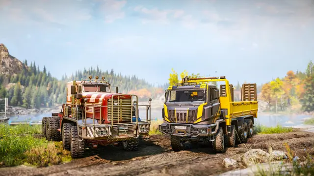 SnowRunner - Dragon Wagons Dual Pack (PS4 & PS5)