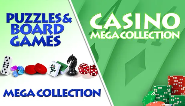 Puzzles, Board Games, and Casino Mega Pack