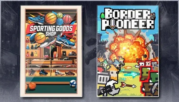 Sporting Goods Shop & Border Pioneer