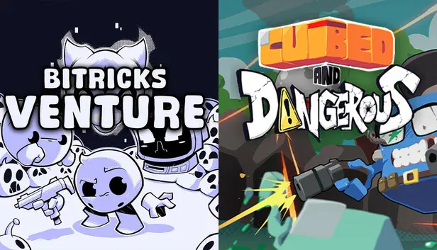 BitRick's Venture + Cubed and Dangerous, Action Roguelikes