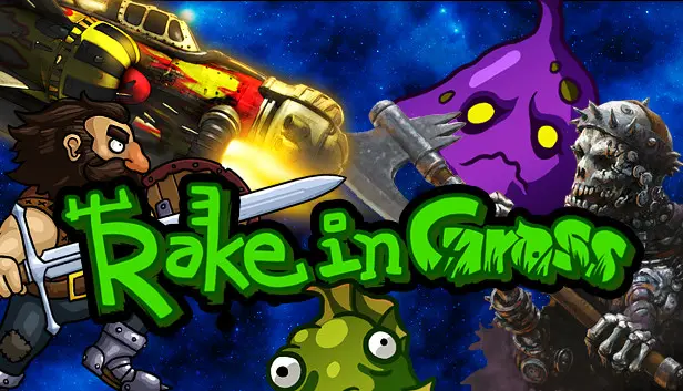 Rake in Grass Bundle