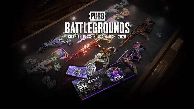 PUBG - CRAFTER PASS: BLACK MARKET 2026 BASIC PACK - Xbox One